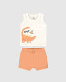 Conjunto Menino Bermuda Saruel Malwee Kids