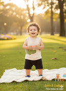 Conjunto Menino Em Malha E Moletinho Brandili
